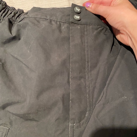 White Sierra BLACK snow pants medium - Picture 4 of 6